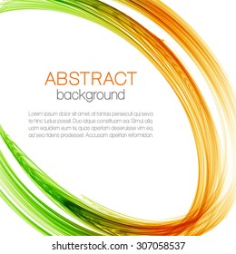 Abstract background with color circle