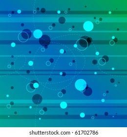 Abstract background of color circle