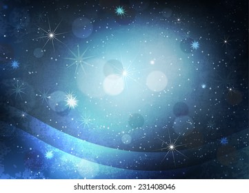 Abstract background with color circles
