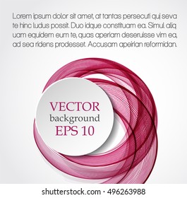 Abstract background with color circles