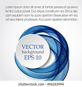 Abstract background with color circles