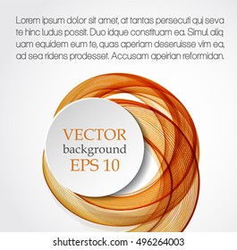 Abstract background with color circles