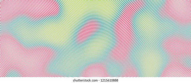 Abstract background with color circles. Vector illustration.