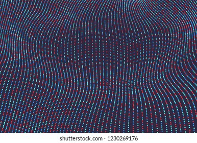 Abstract background with color circles. Vector illustration.