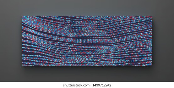 Abstract background with color circles. Vector illustration.