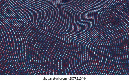 Abstract background with color circles. Vector illustration.