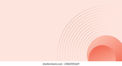 Abstract background with color circles. Vector illustration.