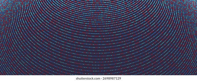 Abstract background with color circles. Vector illustration.