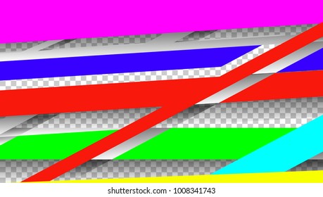 Abstract background of a color digital glitch.
Pixel Noise Texture TV Screen on transparent.
Trendy flat design and style.
Vector illustration