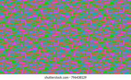 Abstract background of a color digital glitch.
Pixel Noise Texture TV Screen. 
Trendy flat design and style. Vector illustration