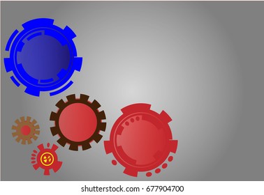 abstract background with color effect