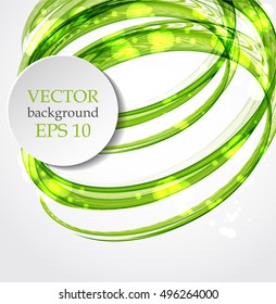 Abstract background with color ellipses