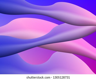Abstract background with color fluid shapes. Vector illustration