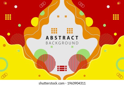 Abstract background color full geometric design. abstract banner element concept. Use for modern design, cover, template, decorated, brochure, flyer, banner.