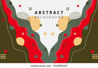 Abstract background color full geometric design. abstract banner element concept. Use for modern design, cover, template, decorated, brochure, flyer, banner.