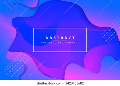 Abstract  background color geometric gradient futuristic  Element of modern design wallpaper packaging. Bright color lines, Background in minimalist style.