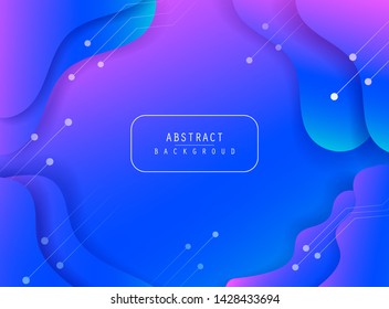 Abstract  background color geometric gradient futuristic  Element of modern design wallpaper packaging. Bright color lines, Background in minimalist style.
