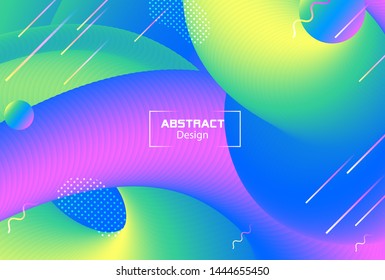 Abstract  background color geometric gradient futuristic  Element of modern design wallpaper packaging. Bright color lines, Background in minimalist style.