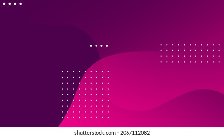 Abstrakter geometrischer Farbverlauf des Hintergrunds. flüssige Hintergrundkomposition mit violetter Farbe und dynamischer Form. Futuristische Design-Plakate. EPS10-Vektor 