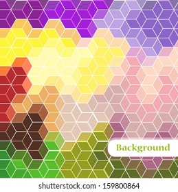 Abstract background color geometrical figures