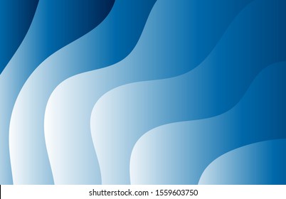 abstract background color gradation in blue and lines. light and dark background.