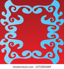 Abstract background color gradient geometric ornament seamless pattern background design. Vector design layout for banners, presentations, flyers, t shirt and posters