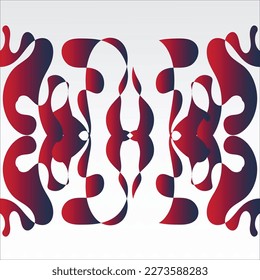 Abstract background color gradient geometric ornament seamless pattern background design. Vector design layout for banners, presentations, flyers, t shirt,fashion and posters