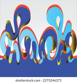 Abstrakter Hintergrund Farbverlauf-geometrische Ornament nahtlose Muster Hintergrund-Design. Vektordesign-Layout für Banner, Präsentationen, Flyer, T-Shirt, Mode und Plakate