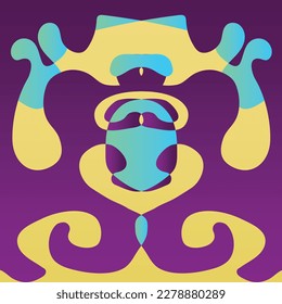 Resumen de color de fondo degradado ornamento geométrico diseño de fondo sin fisuras. Diseño de vectores para carteles, presentaciones, folletos, camisetas, moda y afiches
