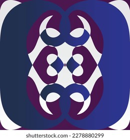 Abstract background color gradient geometric ornament seamless pattern background design. Vector design layout for banners, presentations, flyers, t shirt,fashion and posters