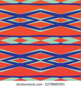 Abstract background color gradient geometric ornament seamless pattern background design. Vector design layout for banners, presentations, flyers, t shirt,fashion and posters