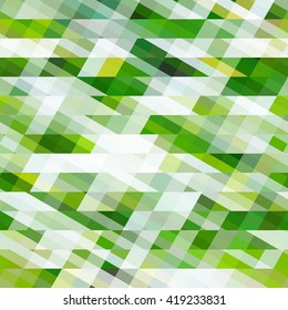 Abstract background. Background color green triangles and polygons. Vector image
