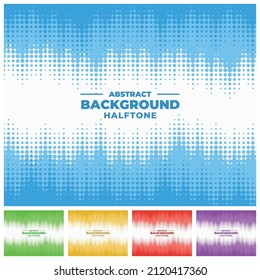 Abstract Background with color Halftone, comes with a choice of colors, blue, orange, red, green and purple, very suitable for letterhead backgrounds, business cards, banners, flyers, websites and so 