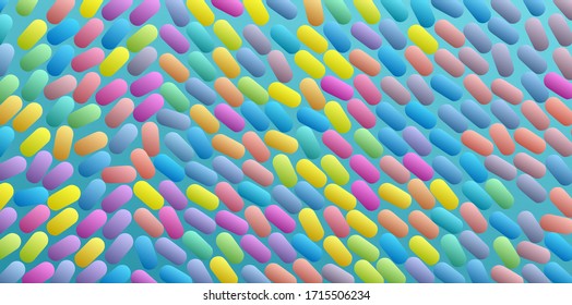  Abstrakter Hintergrund mit Farbtönen. Vektorillustration.