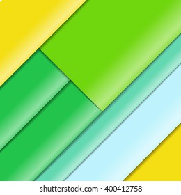 Fondo abstracto de las hojas de papel de color. Plantilla para un texto