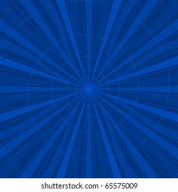 Abstract background color radial, vector design, blue