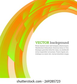 Abstract background with color rectangles