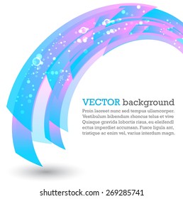 Abstract background with color rectangles