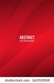 Abstract background color red art vector illustration message board for text and message, ads social media website or wallpaper.