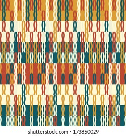 abstract background color of the retro style. Loops and curves. Bright warm colors