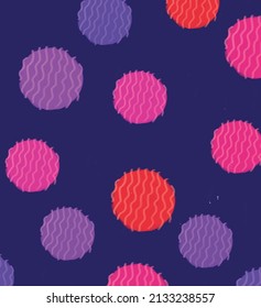 Abstract background color round old style pink orange pattern