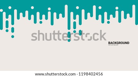 Abstract background with color rounded shapes. Vector illustration. Rounded Lines Halfton style. Element for design.