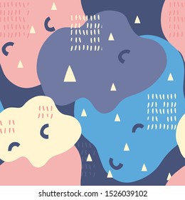  Abstract background.  Color seamless pattern. Banner, Web, Cover template design