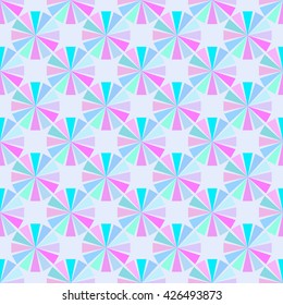Abstract background with color shape. Seamless pattern. Vector illustration