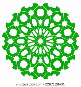 Abstract background with color shapes . Grunge mandala  for textile, fabric, wallpaper, wrapping paper..