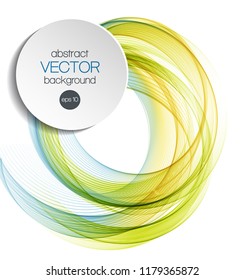 Abstract background with color spiral