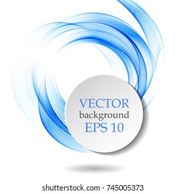 Abstract background with color spiral
