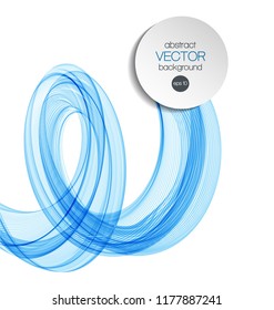 Abstract background with color spirals