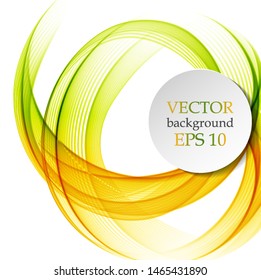 Abstract background with color spirals