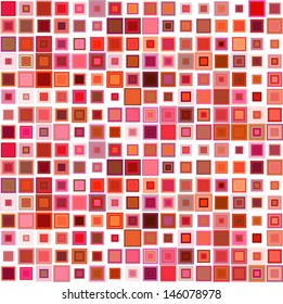 Abstract background with color  square shapes